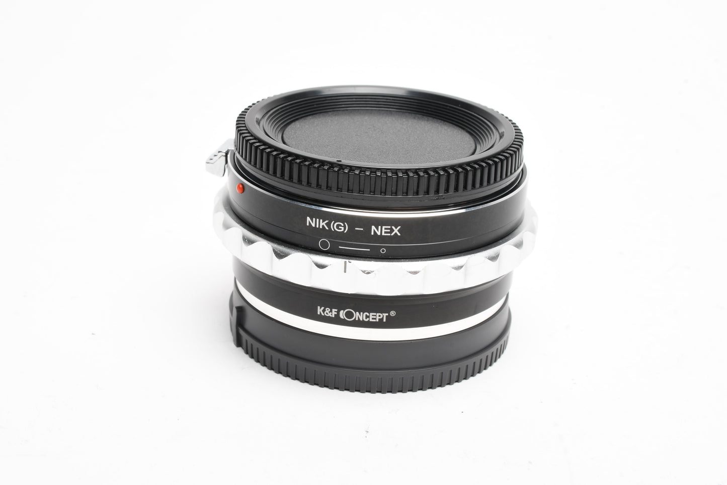 K&F Concept Nikon (G)-NEX Adapter to Nikon (G) Sony NEX / E Mount +Caps