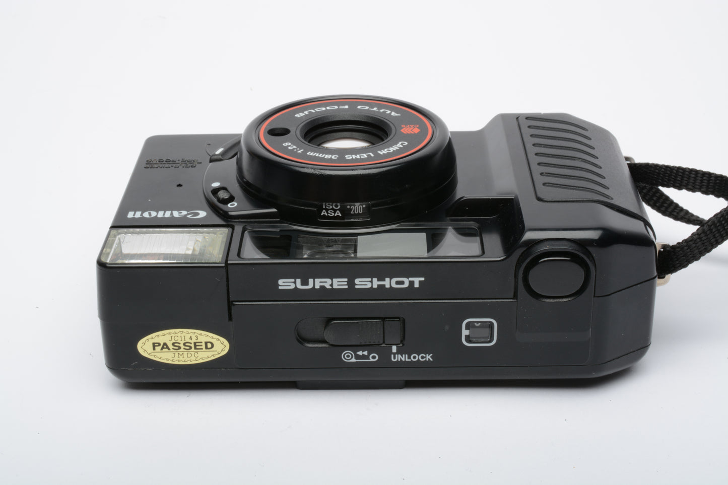 Canon Sure Shot AF35M-2 35mm Point&Shoot camera w/38mm f/2.8 lens + Aux. lenses