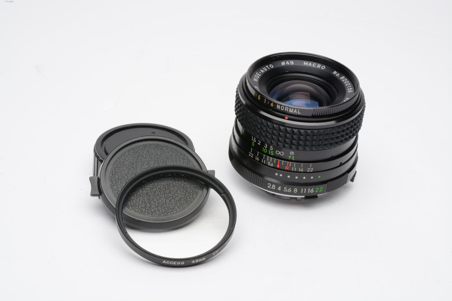 Sigma Access 28mm f2.8 MC macro wide angle lens for Minolta MD Mount +UV