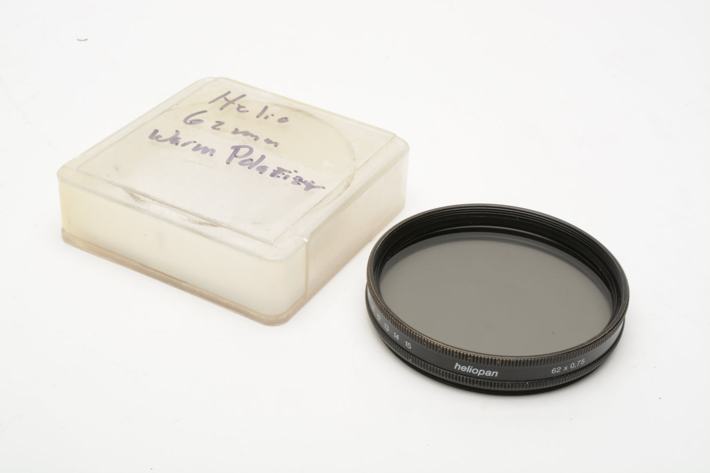 Heliopan 62mm 62x0.75 Warmton - Pol 2.5x Circular Polarizer Filter