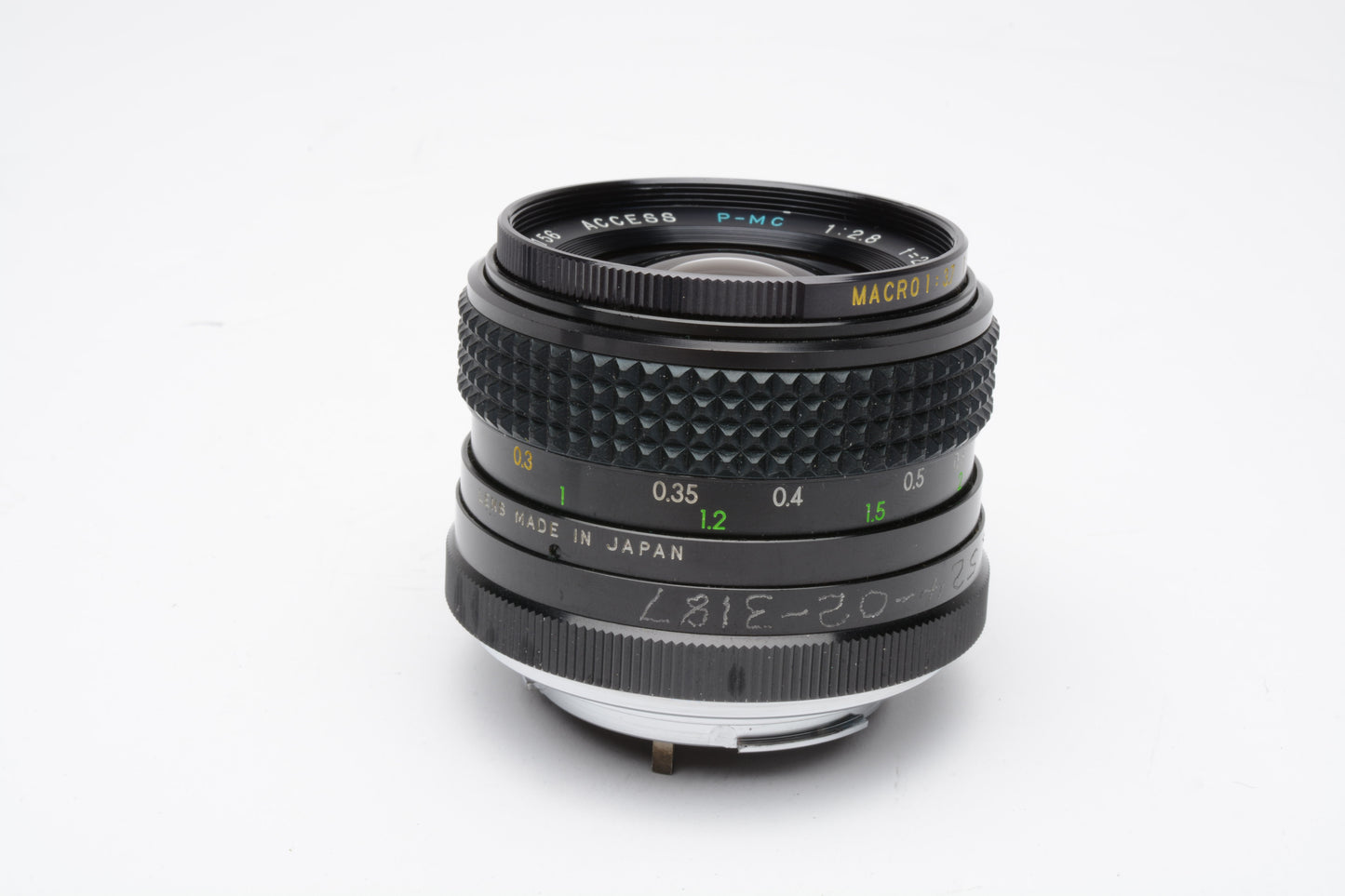 Sigma Access 28mm f2.8 MC macro wide angle lens for Minolta MD Mount +UV