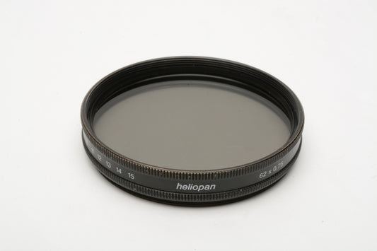 Heliopan 62mm 62x0.75 Warmton - Pol 2.5x Circular Polarizer Filter