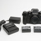 Fujifilm X-T5 XT5 Mirrorless Camera Black Body, 2Batts, charger, Only 2315 Acts!