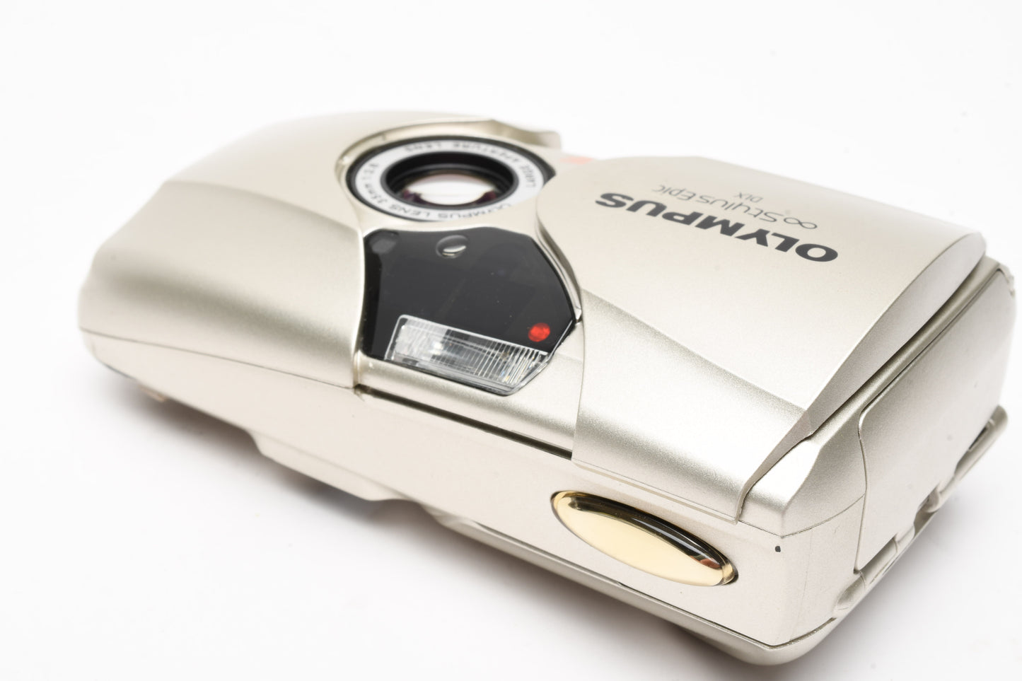 Olympus Stylus Epic DLX Mju II QD (Champagne) w/Strap, Clean, Tested, Great!