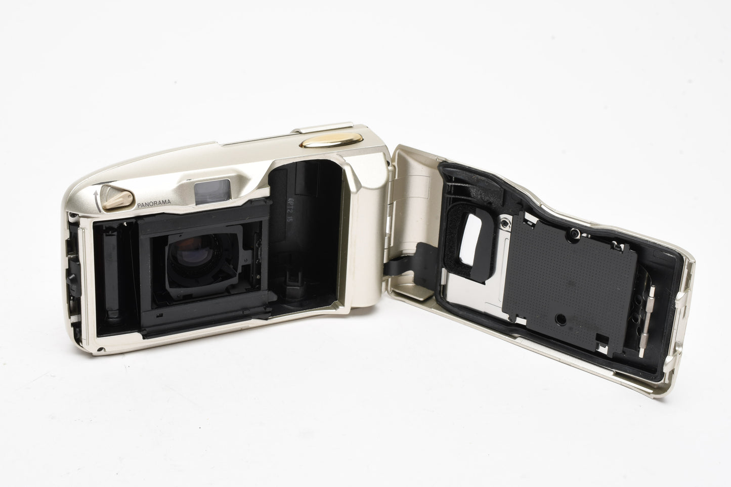 Olympus Stylus Epic DLX Mju II QD (Champagne) w/Strap, Clean, Tested, Great!