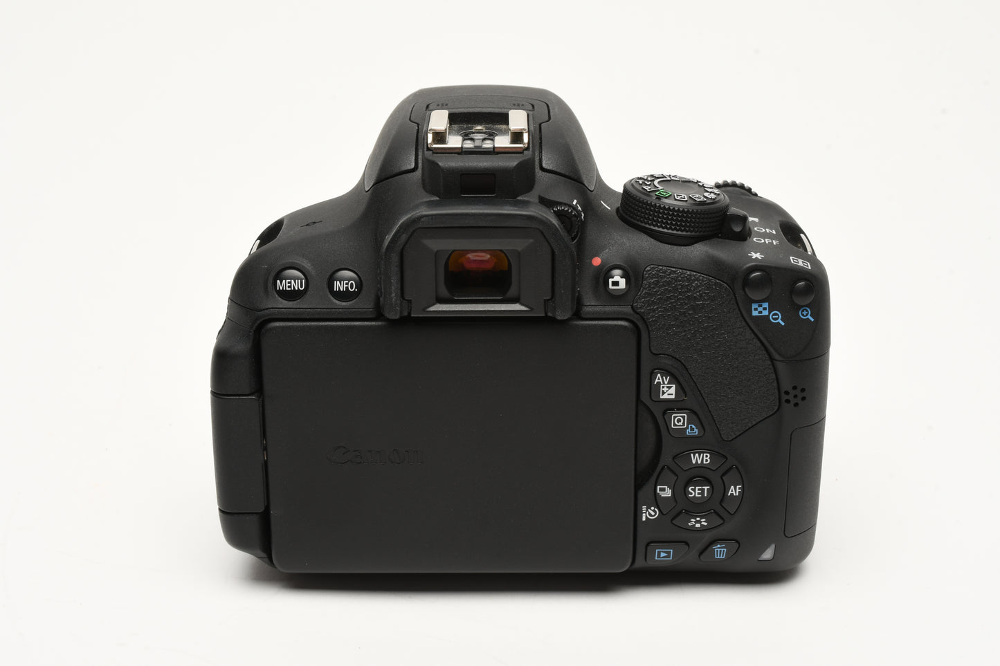 Canon EOS Rebel T5i DSLR w/18-55mm f3.5-5.6 STM zoom, 2 batts, charger 2282 Acts