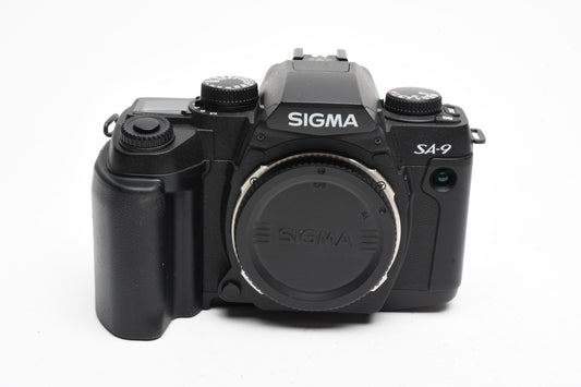 Sigma SA-9 QD 35mm SLR Body *Parts or Repair, Boxed