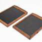 2X 5 x 7" Wood Film / Plate Holder, Great condition, In sleeve