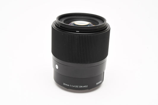 Sigma 30mm f1.4 DC DN Lens Sony E Mount, Mint-, Boxed