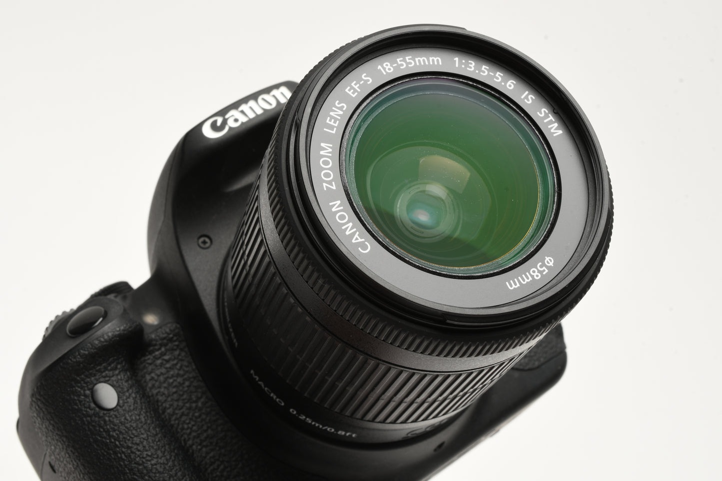 Canon EOS Rebel T5i DSLR w/18-55mm f3.5-5.6 STM zoom, 2 batts, charger 2282 Acts