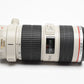 Canon EF 70-200mm f4L IS USM zoom, caps, tripod Mount, Sharp! Mint-