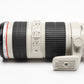Canon EF 70-200mm f4L IS USM zoom, caps, tripod Mount, Sharp! Mint-