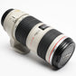 Canon EF 70-200mm f4L IS USM zoom, caps, tripod Mount, Sharp! Mint-