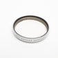 Leica Leitz E41 41mm 13205 chrome UV filter, Mint, Boxed