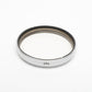 Leica Leitz E41 41mm 13205 chrome UV filter, Mint, Boxed