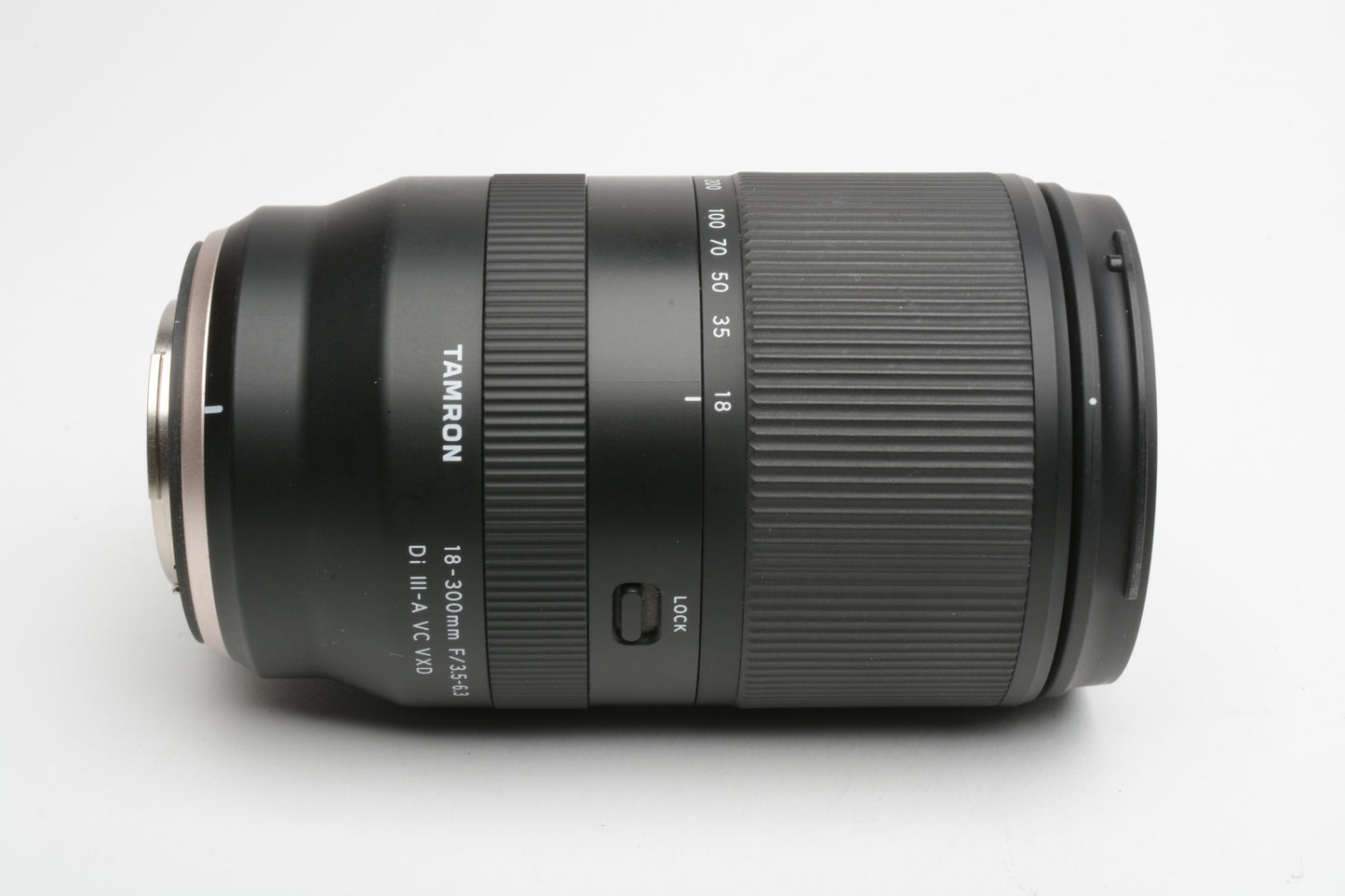 Tamron 18-300mm f3.5-6.3 Di III A VC VXD zoom lens Fujifilm X Mount w/Hood, caps