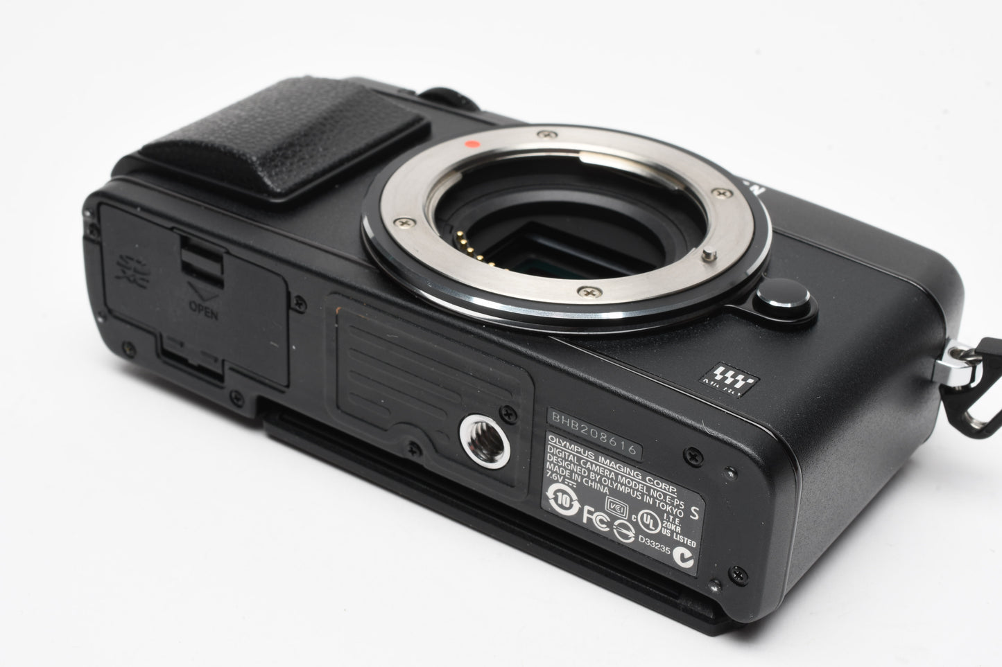 Olympus E-P5 Body w/VF-4 Viewfinder, Refurbished, Mint- Boxed, Great!