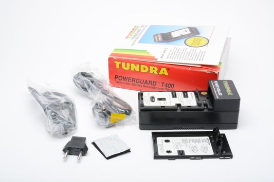 Tundra T400 Powerguard battery conditioner for Sony, Canon, +++ batts