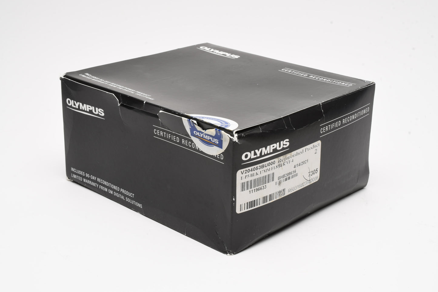 Olympus E-P5 Body w/VF-4 Viewfinder, Refurbished, Mint- Boxed, Great!