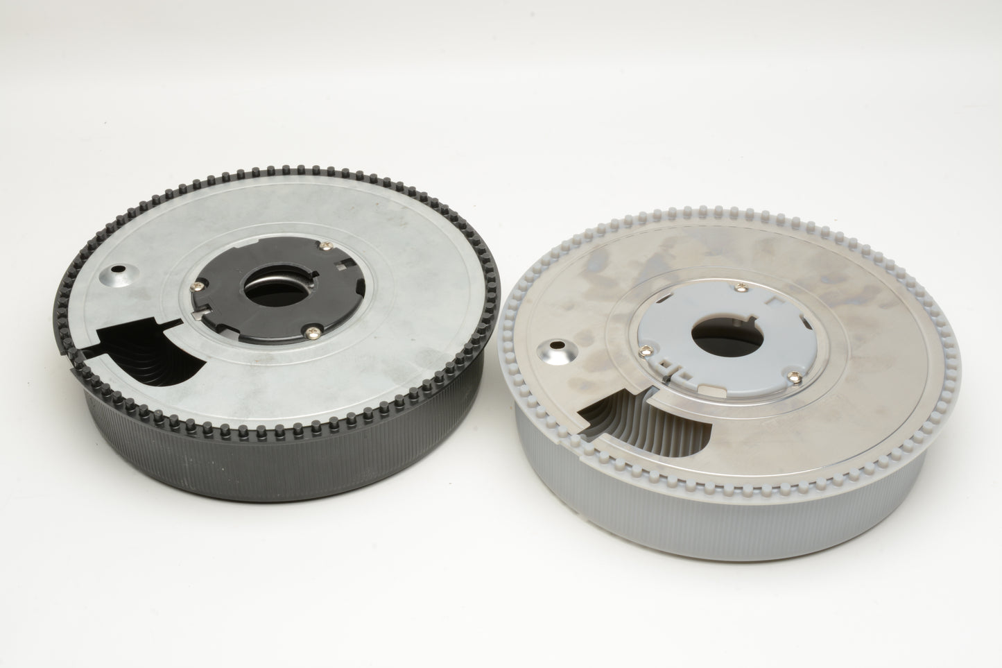 5X Kodak Carousel 80 slide trays, boxed, w/lids, clean