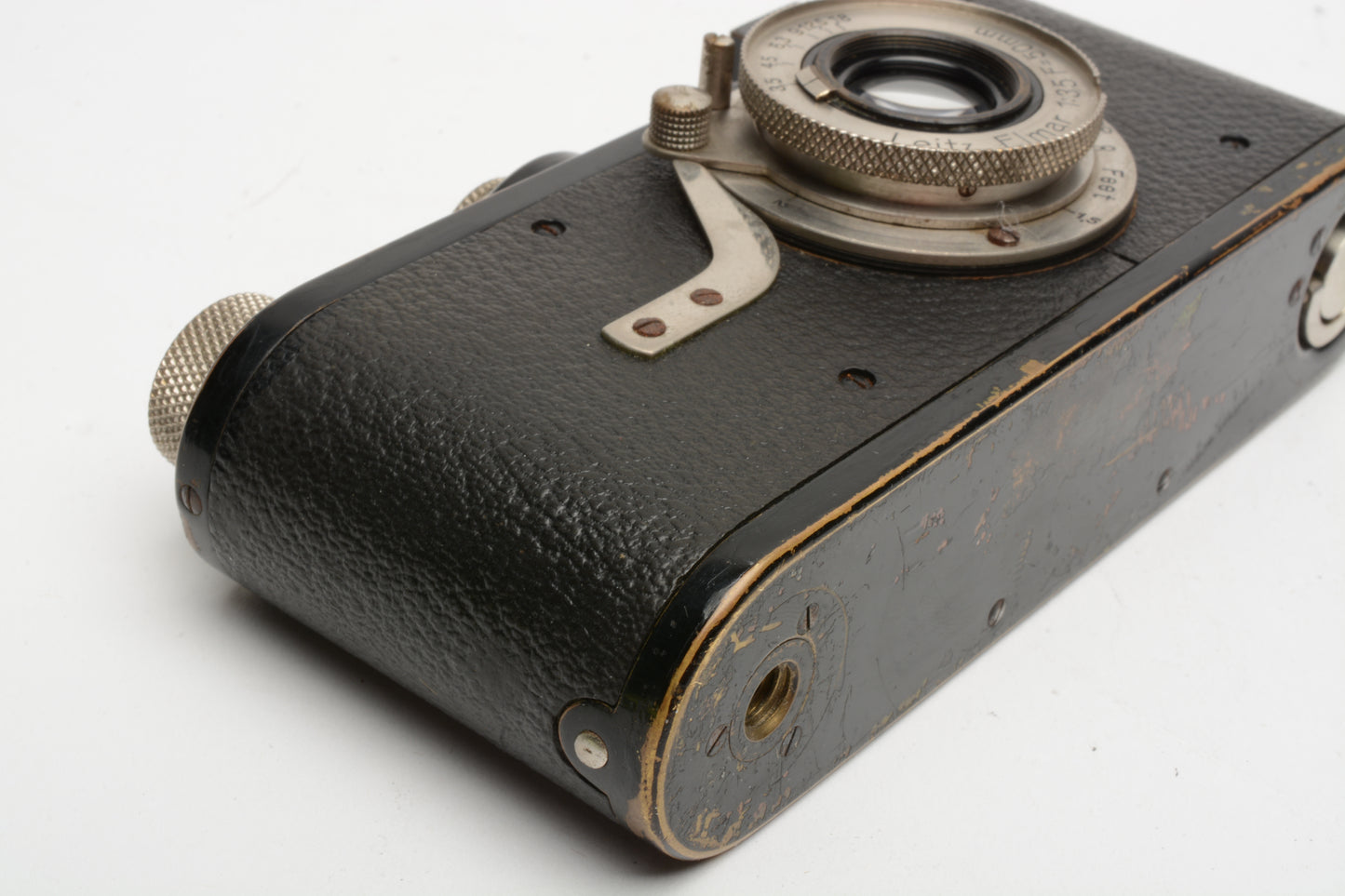 Leitz Leica I w/Elmar 50mm f3.5 1929 35mm camera (Black), *Read