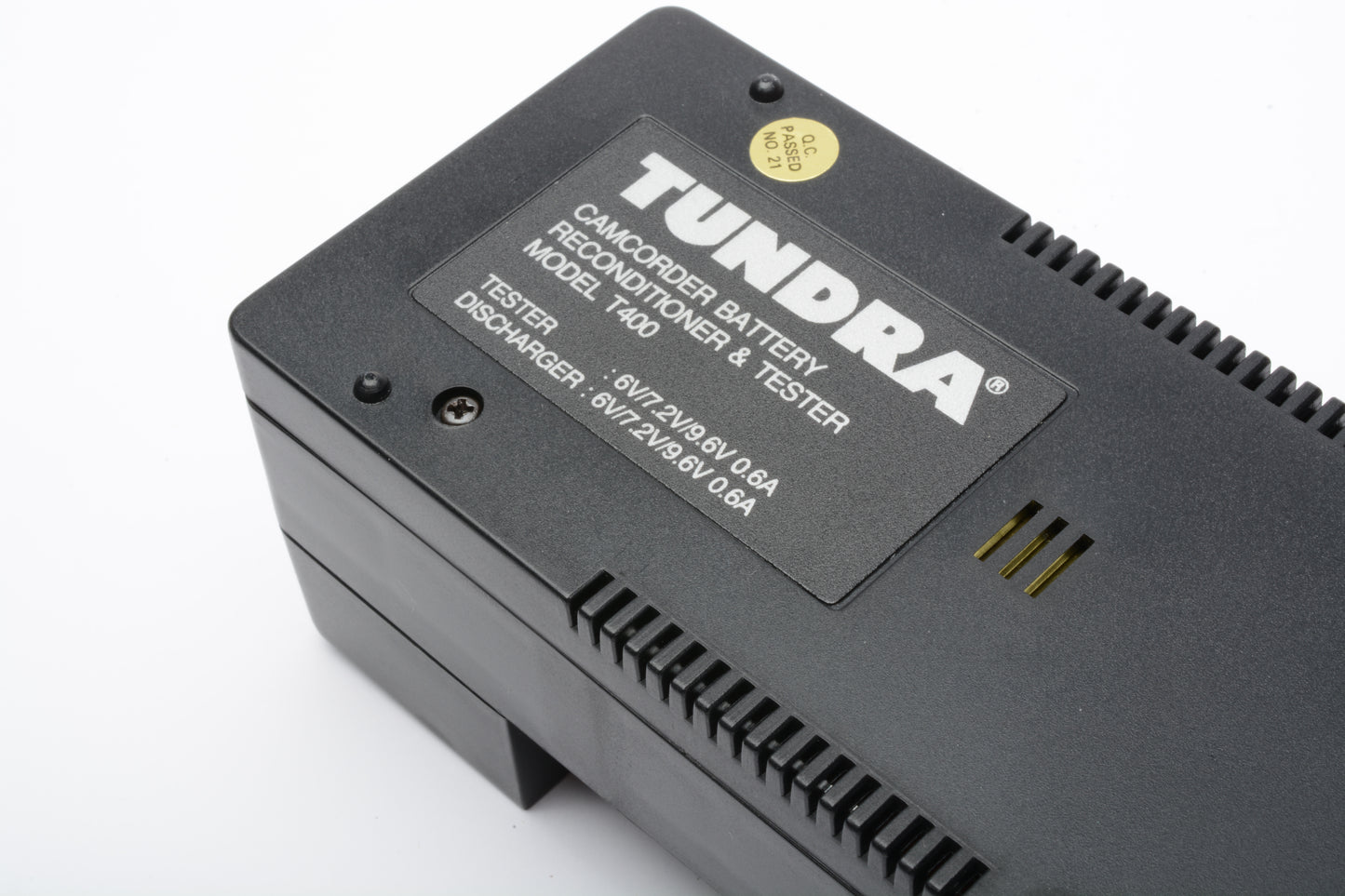 Tundra T400 Powerguard battery conditioner for Sony, Canon, +++ batts