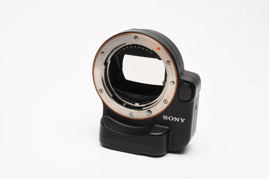 Sony LA-EA4 A-Lens to E-Body Mount Adapter, clean, w/caps, case, Boxed