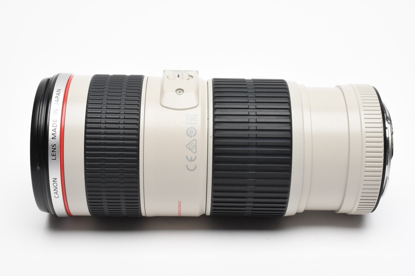 Canon EF 70-200mm f4L IS USM zoom, caps, hood, UV, Sharp! Mint-