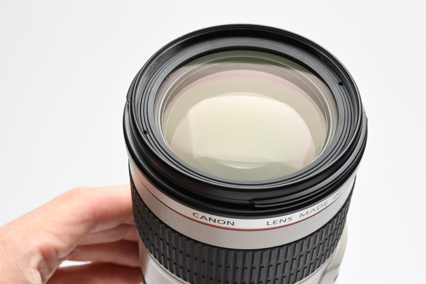 Canon EF 70-200mm f4L IS USM zoom, caps, hood, UV, Sharp! Mint-
