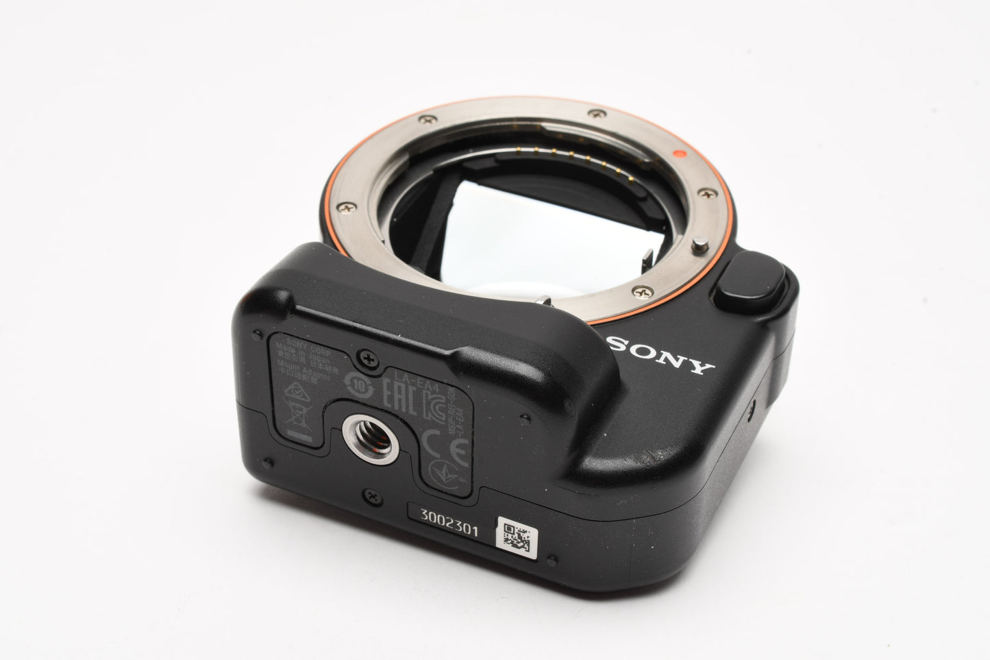 Sony LA-EA4 A-Lens to E-Body Mount Adapter, clean, w/caps, case, Boxed