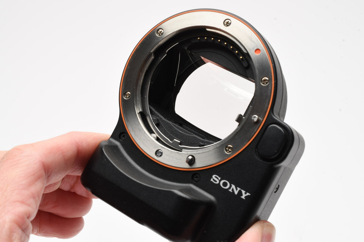 Sony LA-EA4 A-Lens to E-Body Mount Adapter, clean, w/caps, case, Boxed