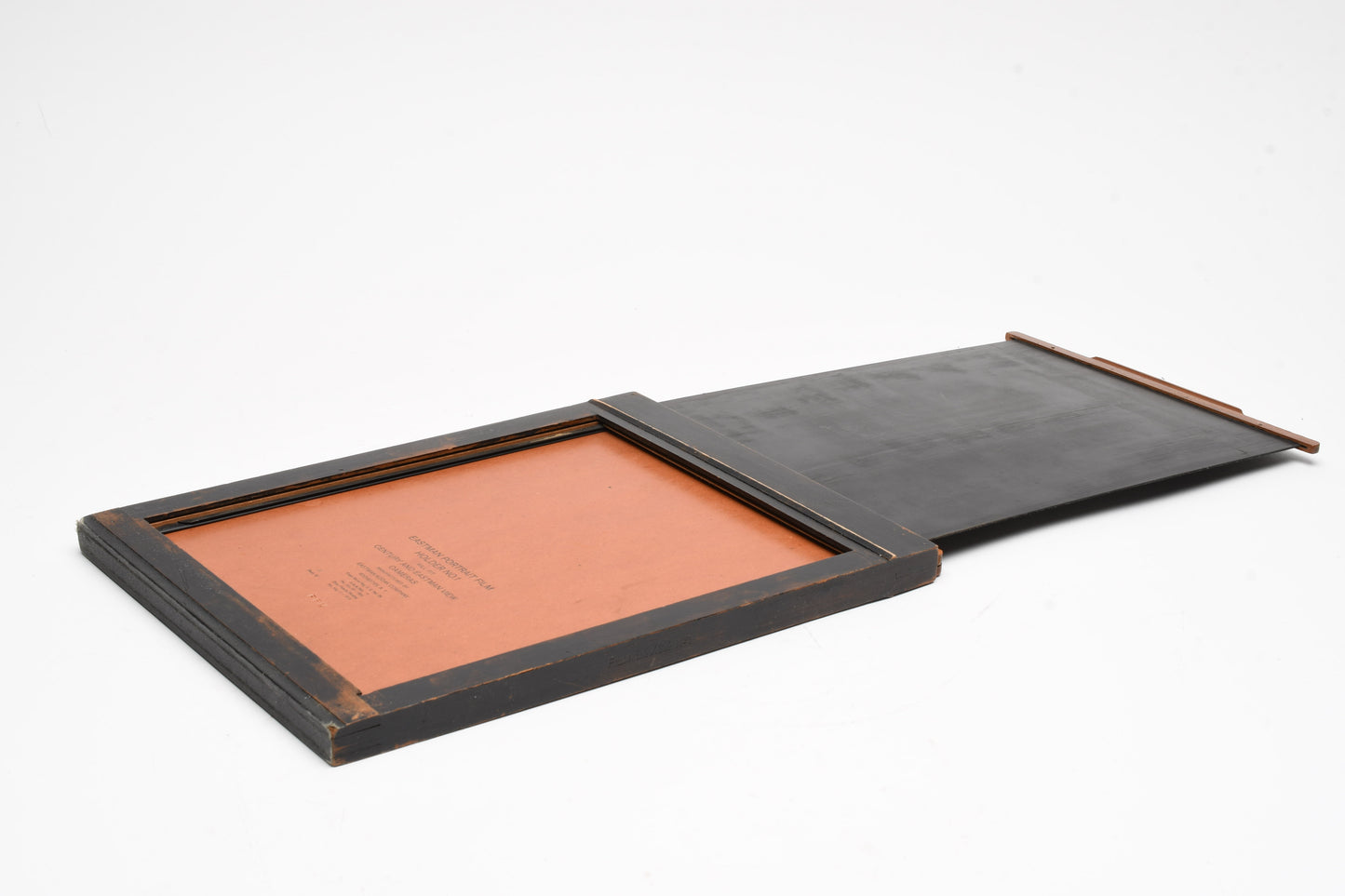 6.5 x 8.5" Eastman wood sheet film holder #1 (Black) - Good