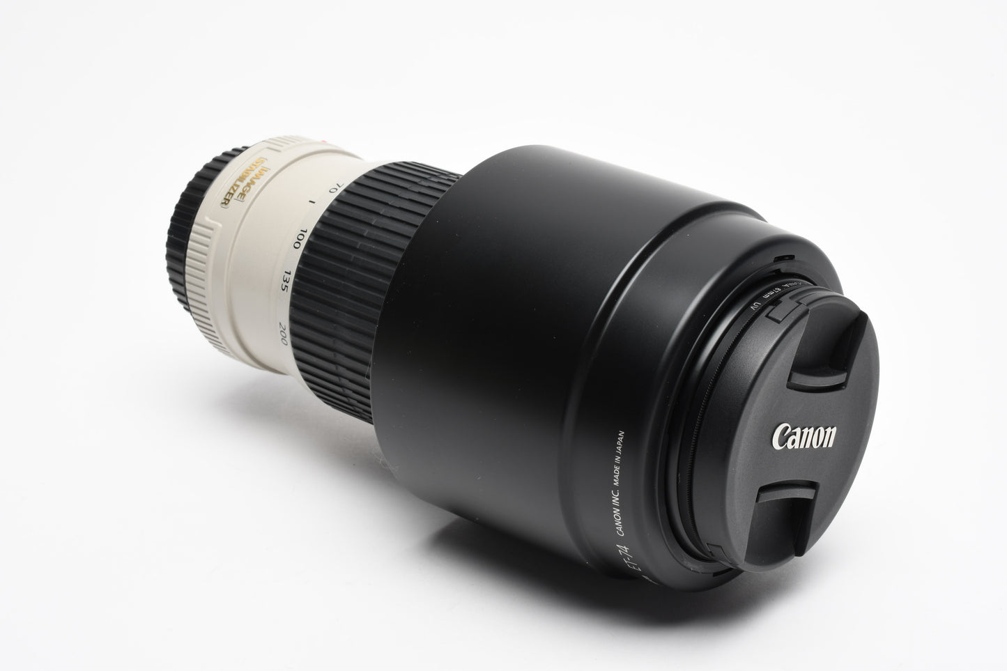 Canon EF 70-200mm f4L IS USM zoom, caps, hood, UV, Sharp! Mint-