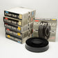 6X Sawyers / Viewmaster Rotary 100 slide trays, boxed, clean