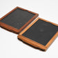 2X 6.5 x 8.5" Wood Film / Plate Holder, Great condition