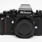 Nikon F3 HP 35mm SLR Body, tested, accurate, New Seals, Great!