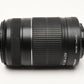 Canon EF-S 55-250mm f4-5.6 IS Zoom lens, caps, Great