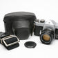 Pentax Spotmatic SP chrome 35mm SLR w/50mm F2, case, cap, strap, new seals, nice!