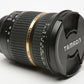 Tamron SP 10-24mm f3.5-4.5 Di II wide zoom for Canon EF, box, case, caps