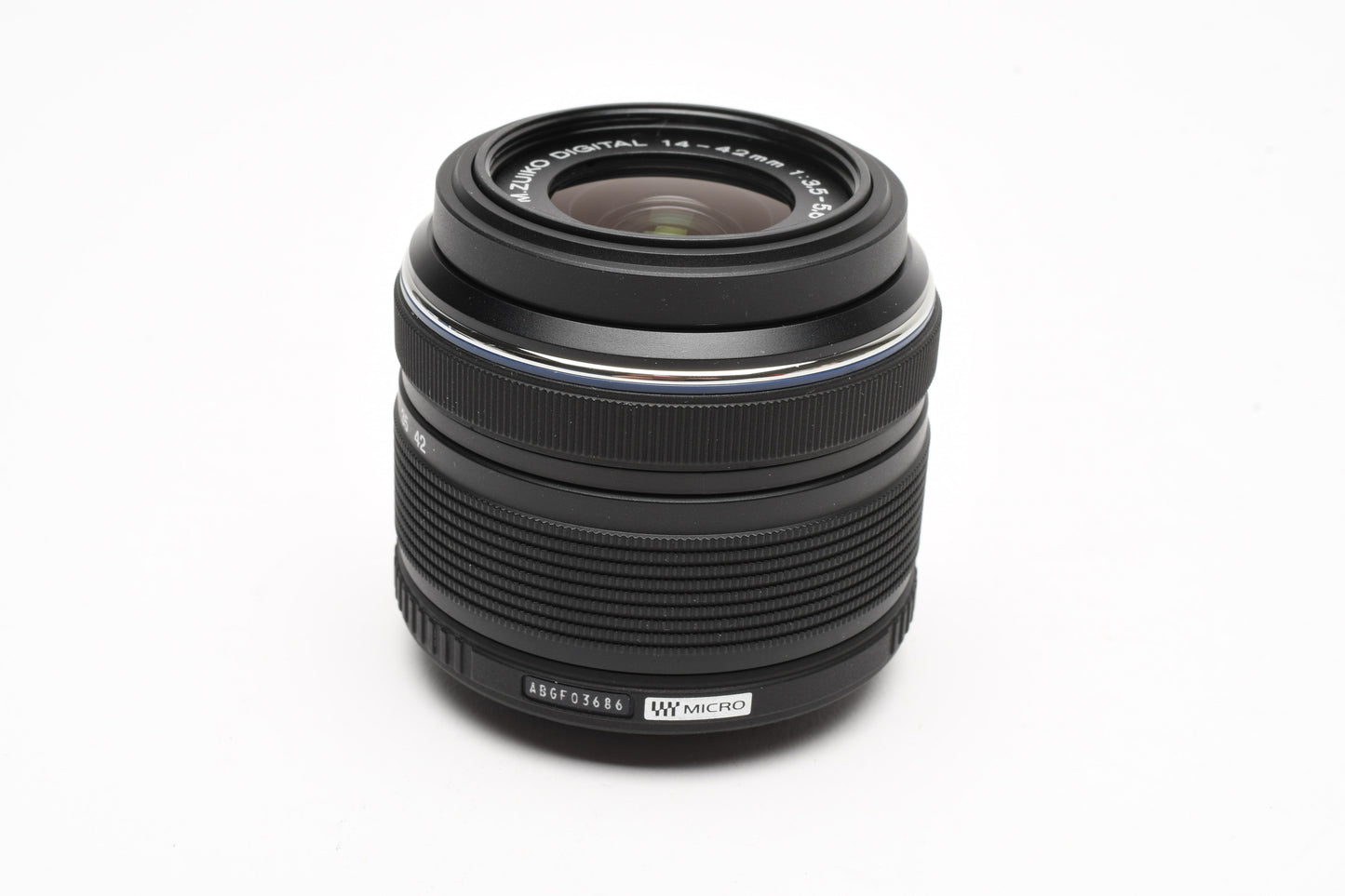 Olympus 14-42mm f3.5-5.6 II R MSC lens, Hood, Mint-, Micro 4/3 Boxed