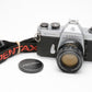 Pentax Spotmatic SP II 35mm SLR w/55mm f1.8 SMC lens, New Seals! nice