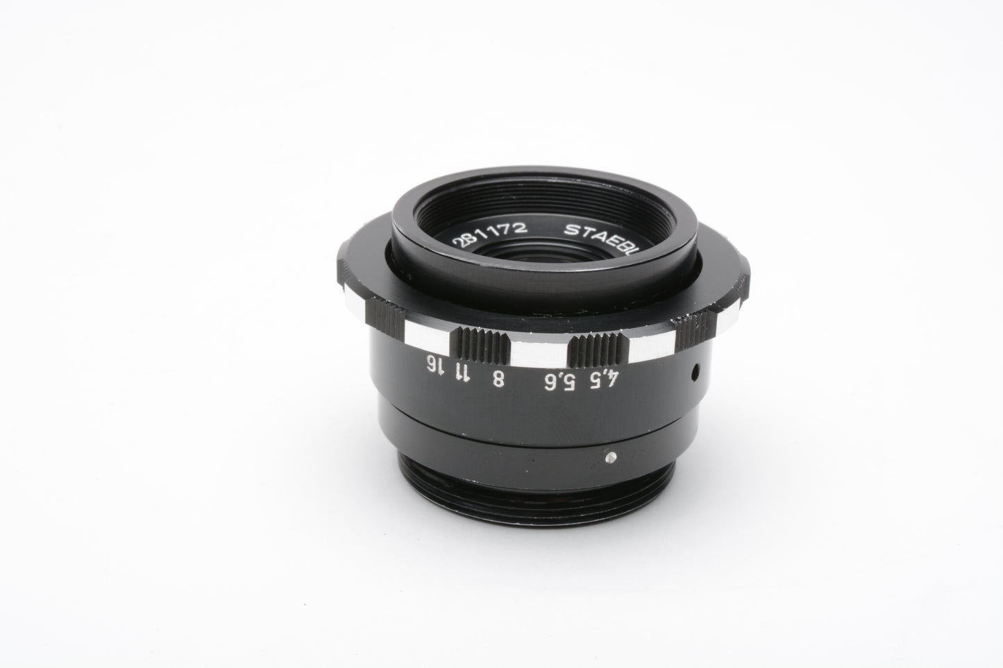 Staeble Katagon 60mm F4.5 lens M39 screw mount, case, clean and sharp