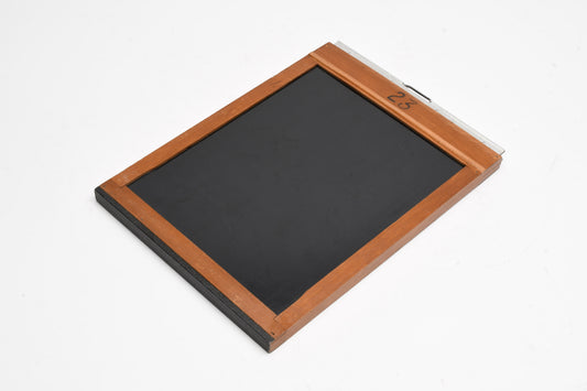 6.5 x 8.5" Eastman wood sheet film holder (Brown) - Good