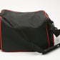 Canon Shoulder bag for cameras and lenses, Black w/Red trim, ~9x7x6" + pockets