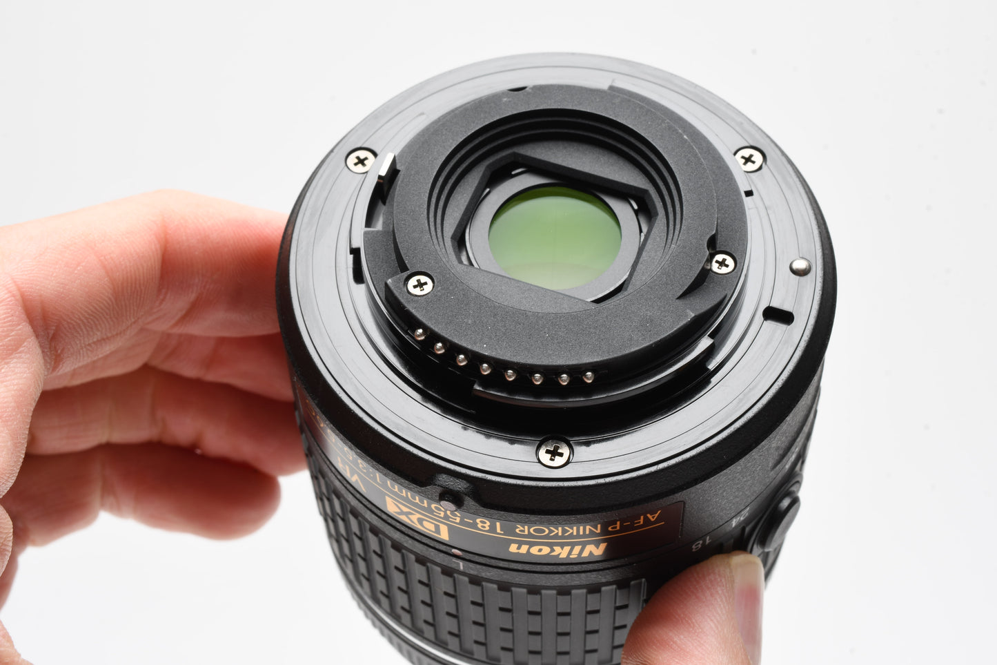 Nikon AF-P Nikkor 18-55mm f3.5-5.6G Compact zoom lens, Mint- + Caps