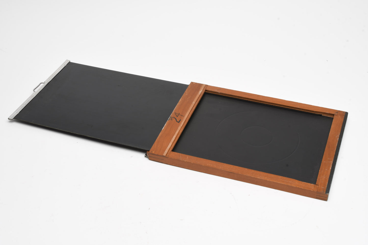 6.5 x 8.5" Eastman wood sheet film holder (Brown) - Good