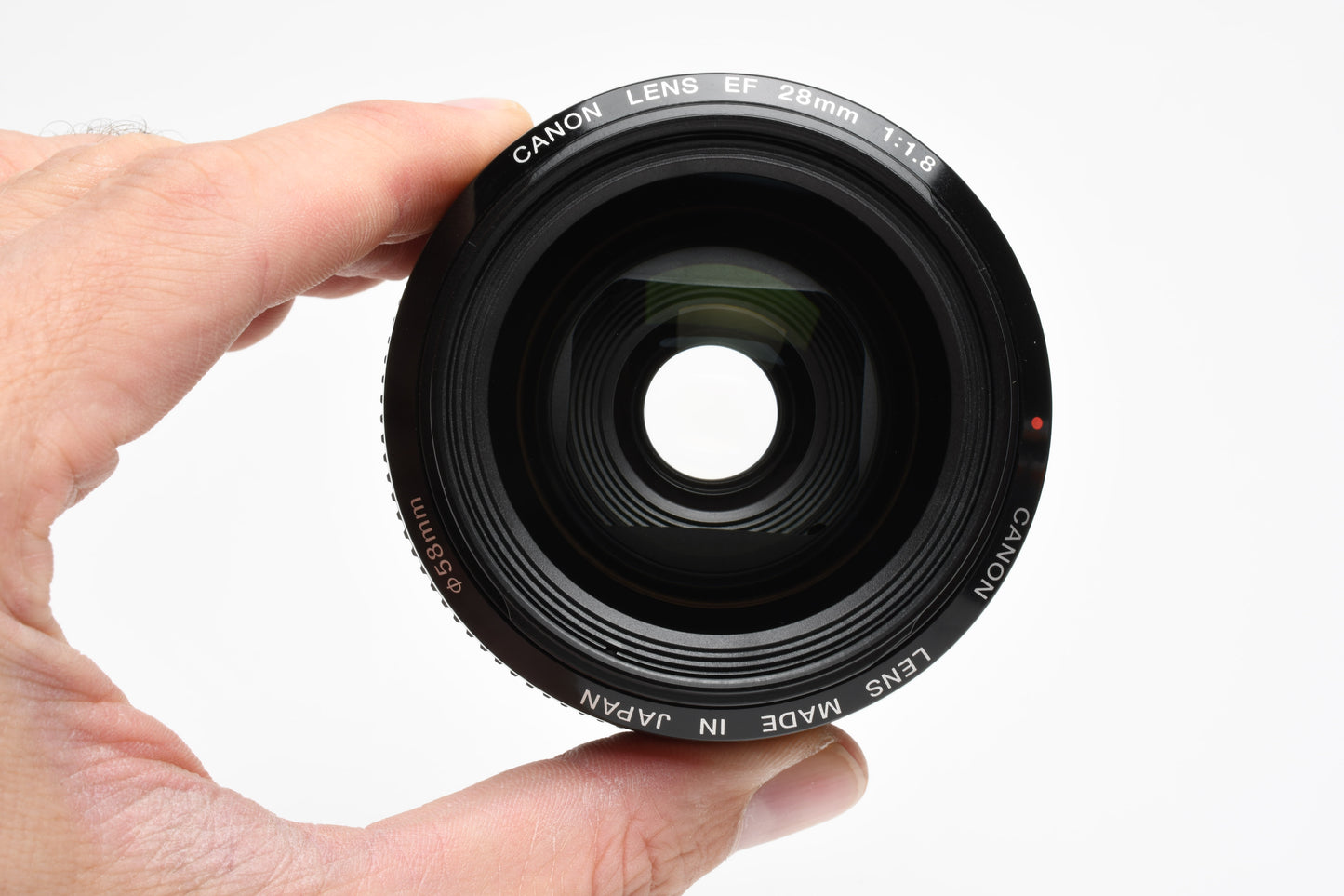 Canon EF 28mm f1.8 USM Wide lens, UV, caps, Mint-, Nice!!