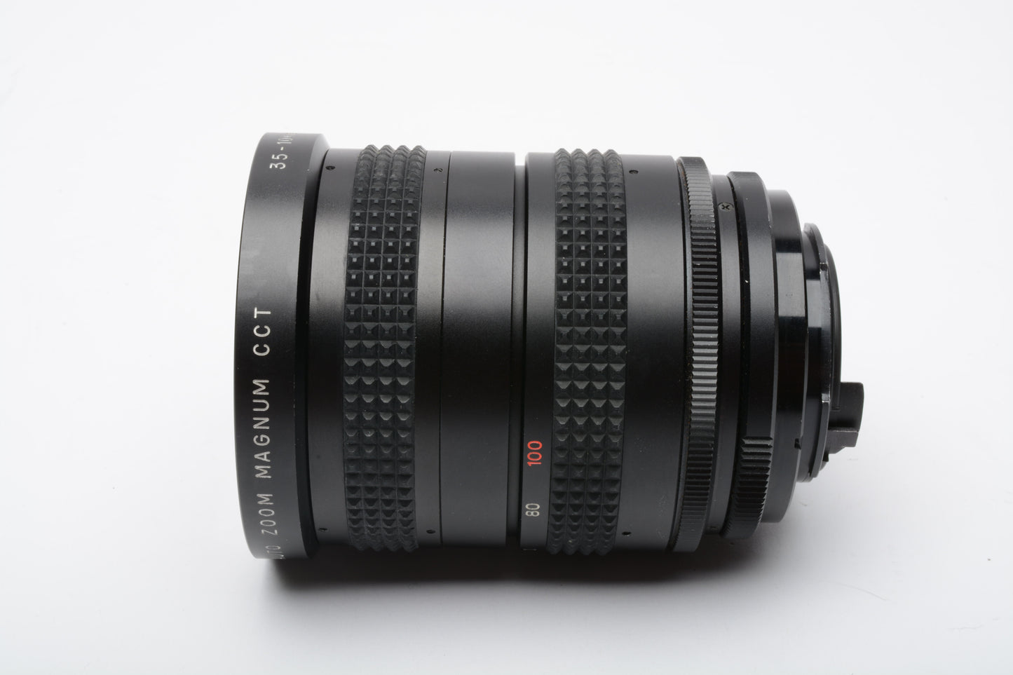 Magnum CCT 35-100mm f3.5-4.3 zoom lens, caps + UV filter, smooth, PK Mount