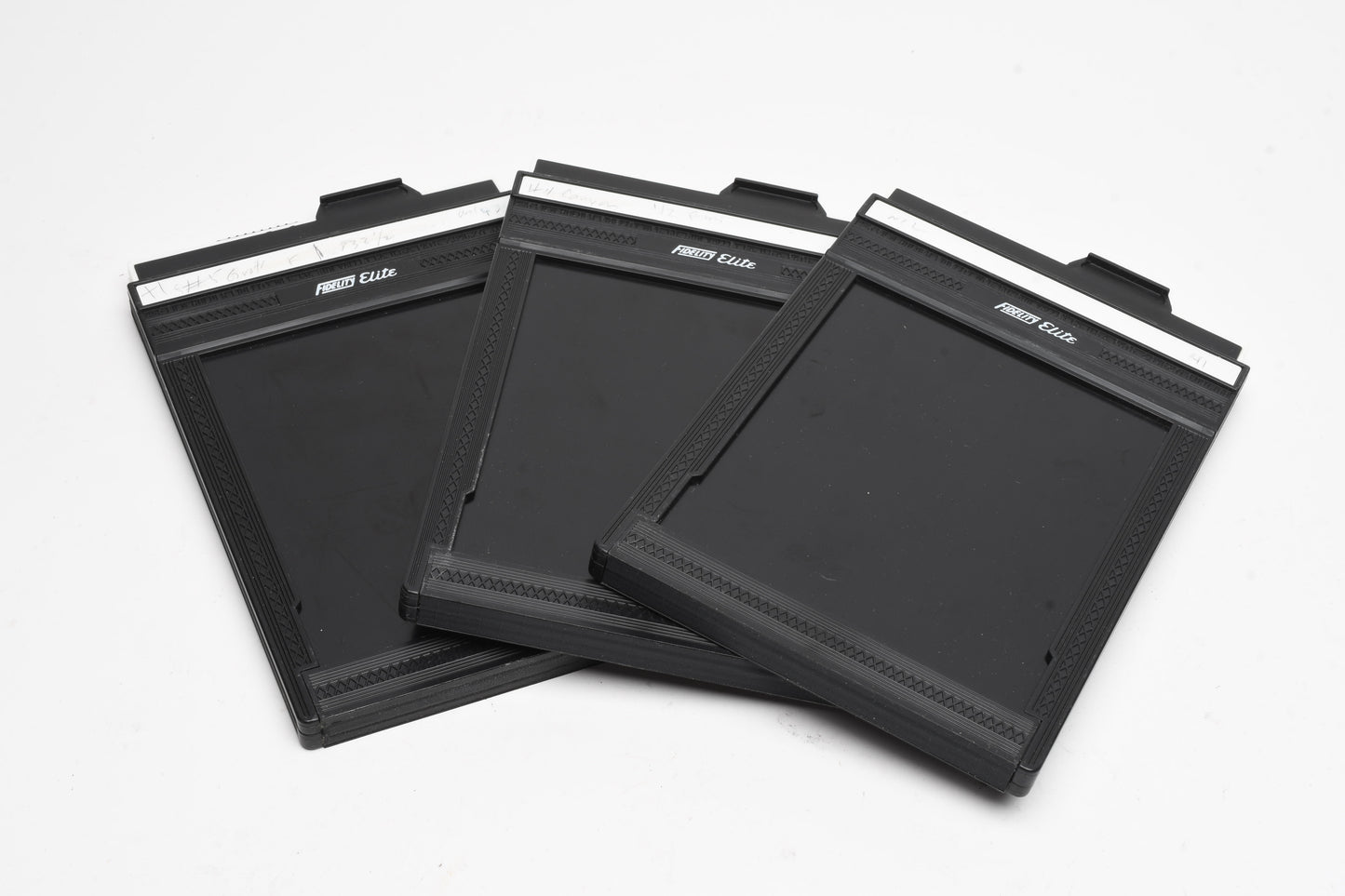 3X Fidelity Elite 4x5 Film Holders, Great, Very clean!