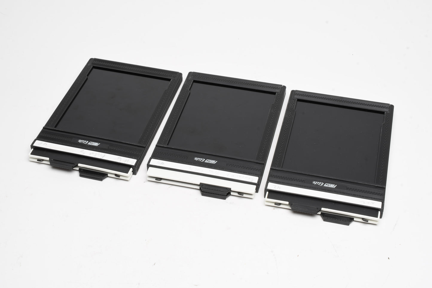 3X Fidelity Elite 4x5 Film Holders, Great, Very clean!